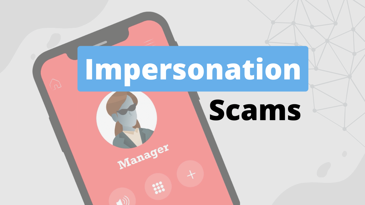 Impersonation-Scams Training Screenshot