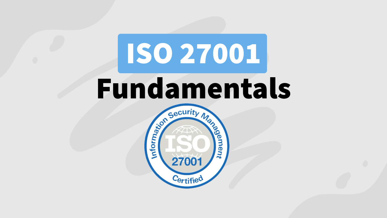 ISO-27001-Fundamentals Training Screenshot