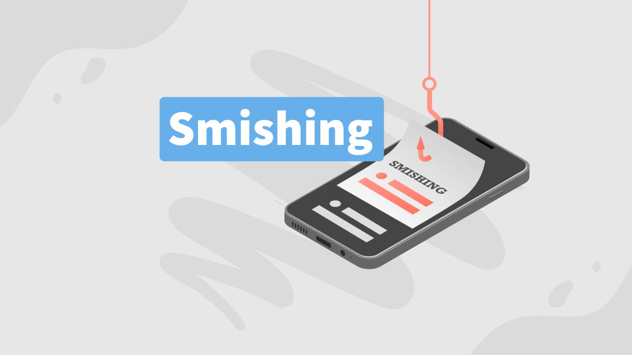 Smishing Training Screenshot