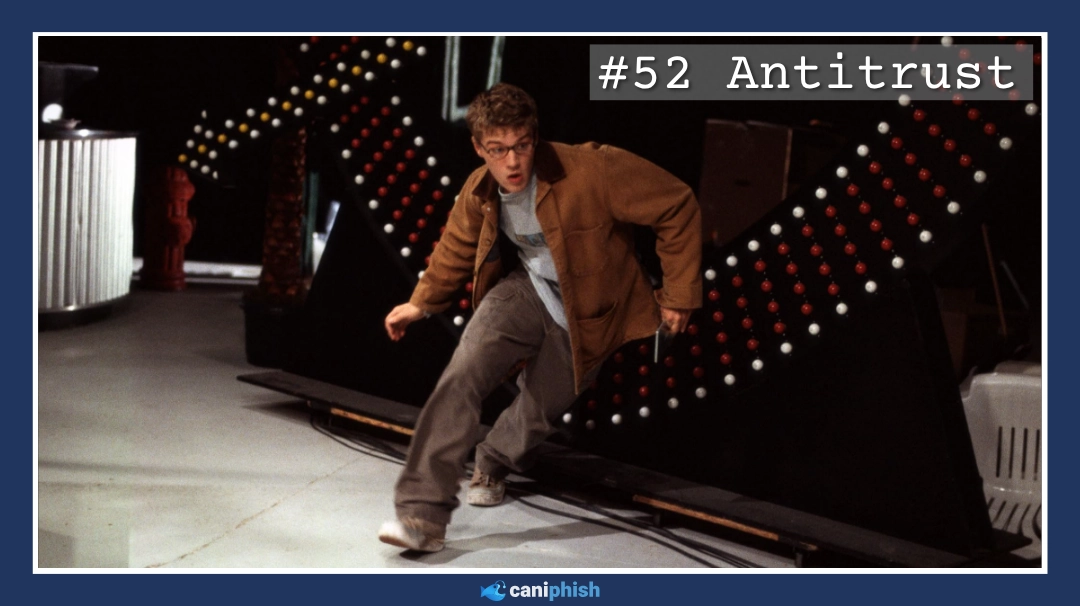 Image of Milo running in a chase scene